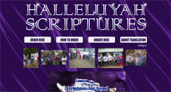 Desktop Screenshot of halleluyahscriptures.com